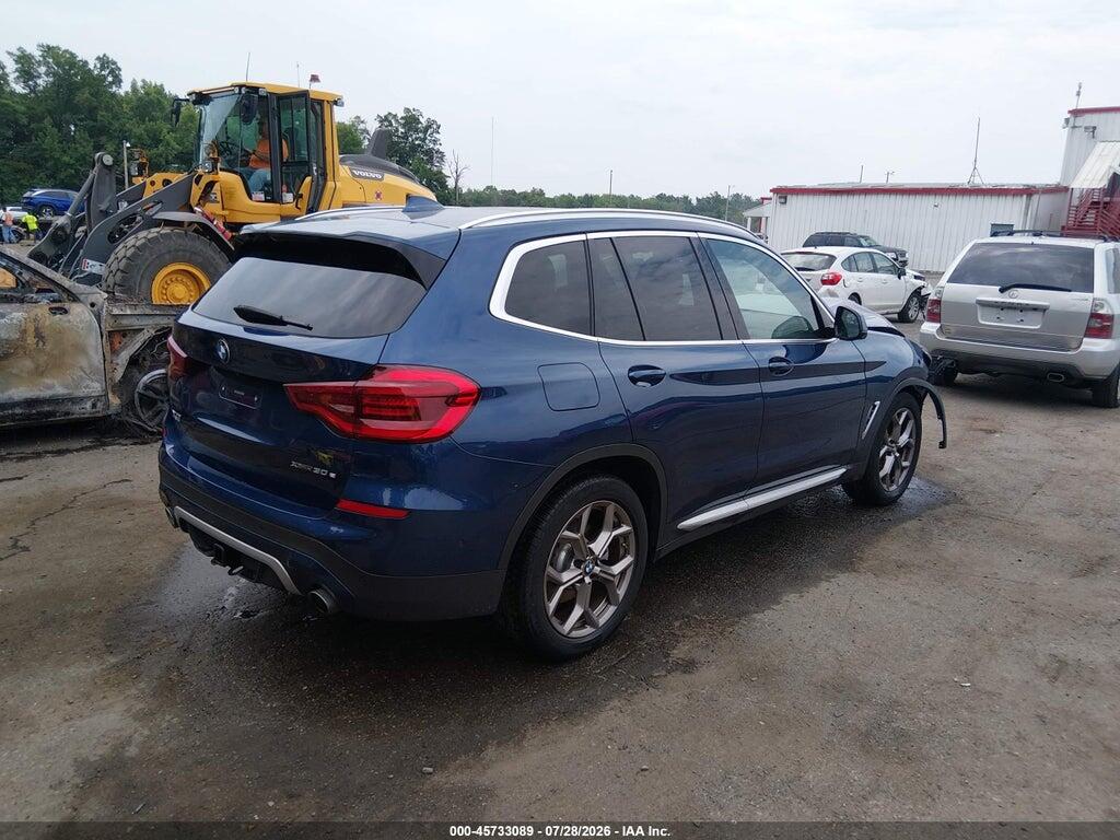 5UXTS1C08M9E85242 2021 BMW X3 PHEV photo no. 4
