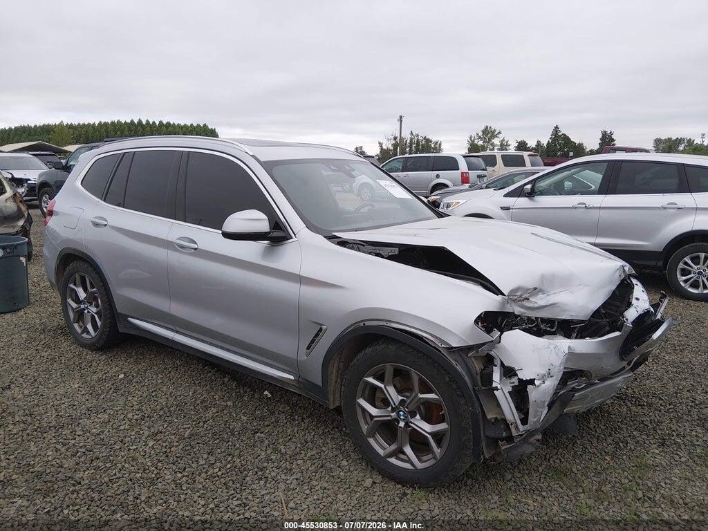 2021 BMW X3 PHEV 5UXTS1C06M9G26485