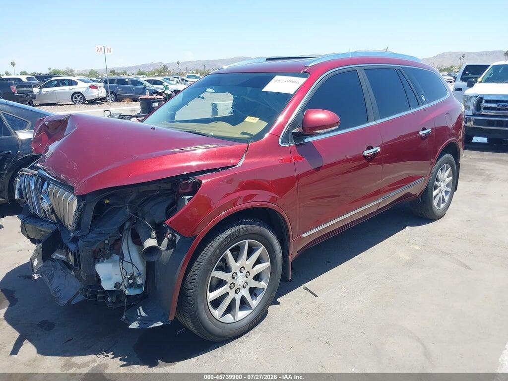5GAKRBKD2FJ385608 2015 BUICK ENCLAVE photo no. 2