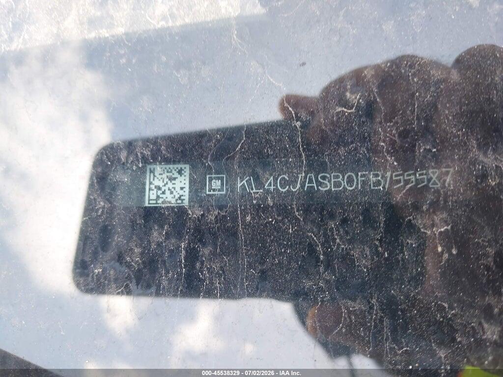 KL4CJASB0FB155587 2015 BUICK ENCORE photo no. 9