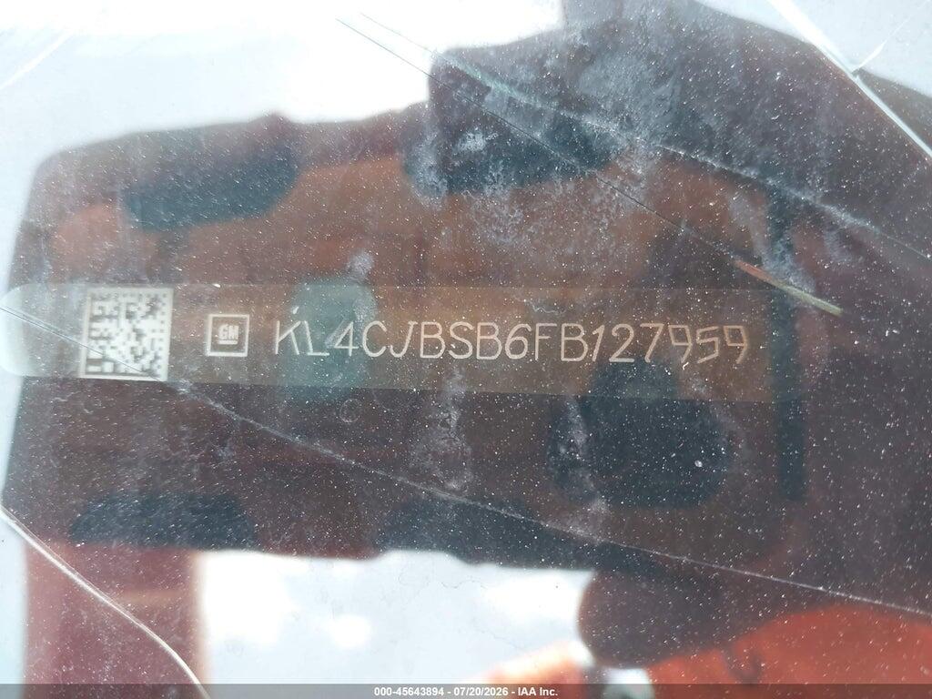 KL4CJBSB6FB127959 2015 BUICK ENCORE photo no. 9