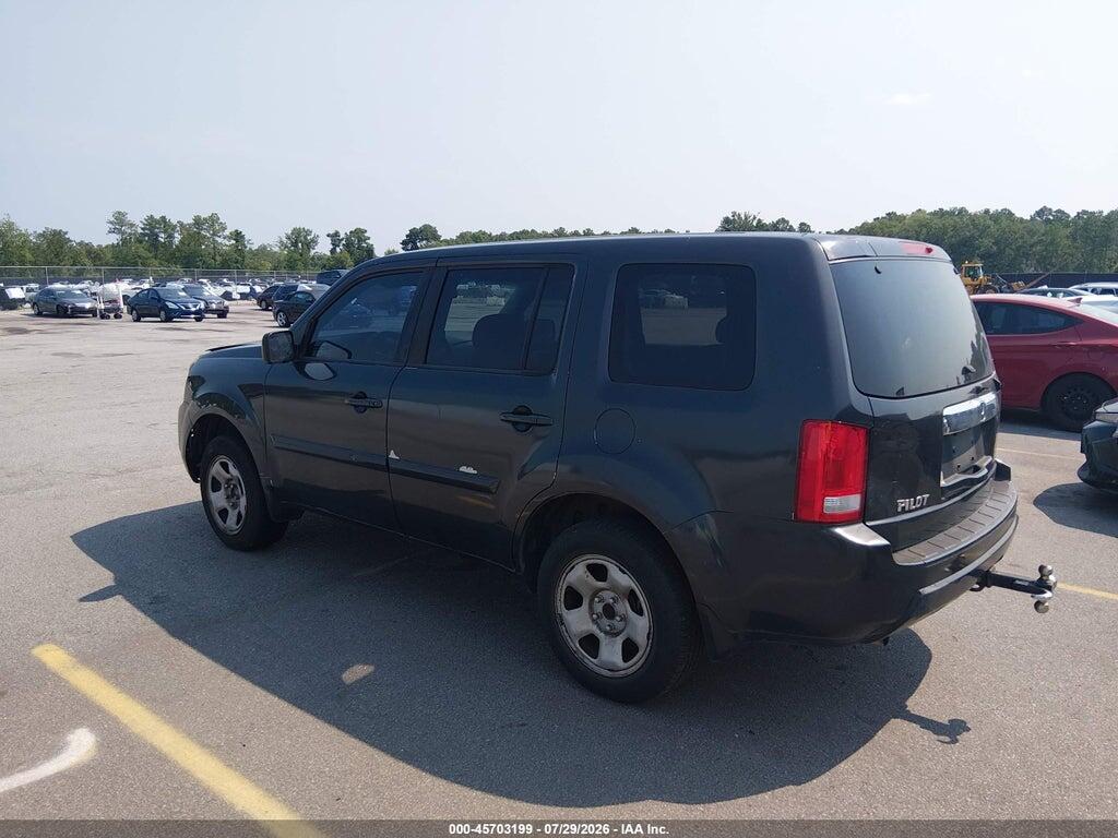 5FNYF3H25AB020630 2010 HONDA PILOT photo no. 3