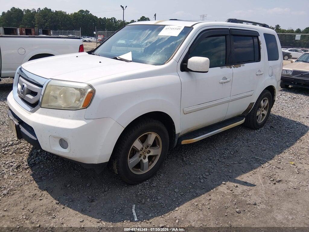 5FNYF3H58AB005386 2010 HONDA PILOT photo no. 2