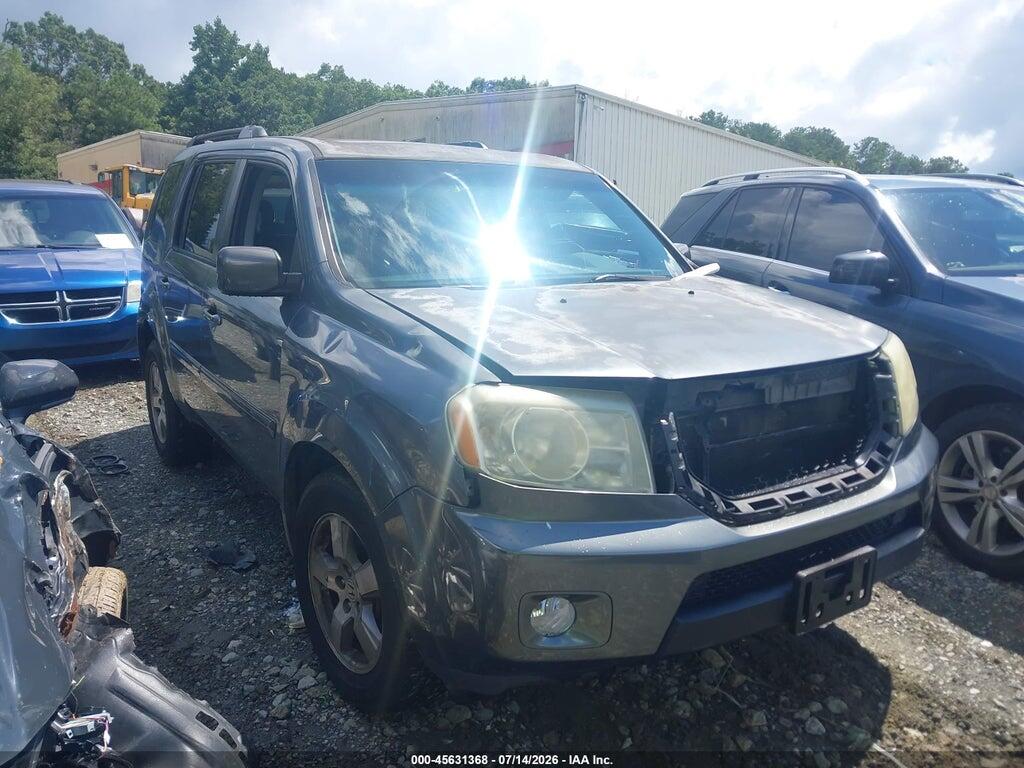 5FNYF3H65AB014488 2010 HONDA PILOT photo no. 1
