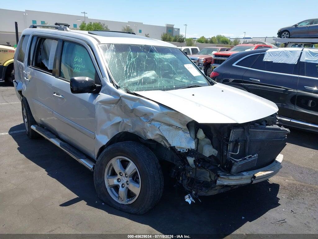 5FNYF3H69AB008693 2010 HONDA PILOT photo no. 1