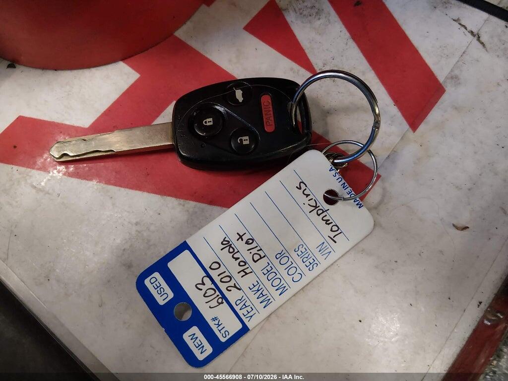 5FNYF4H96AB012684 2010 HONDA PILOT photo no. 11