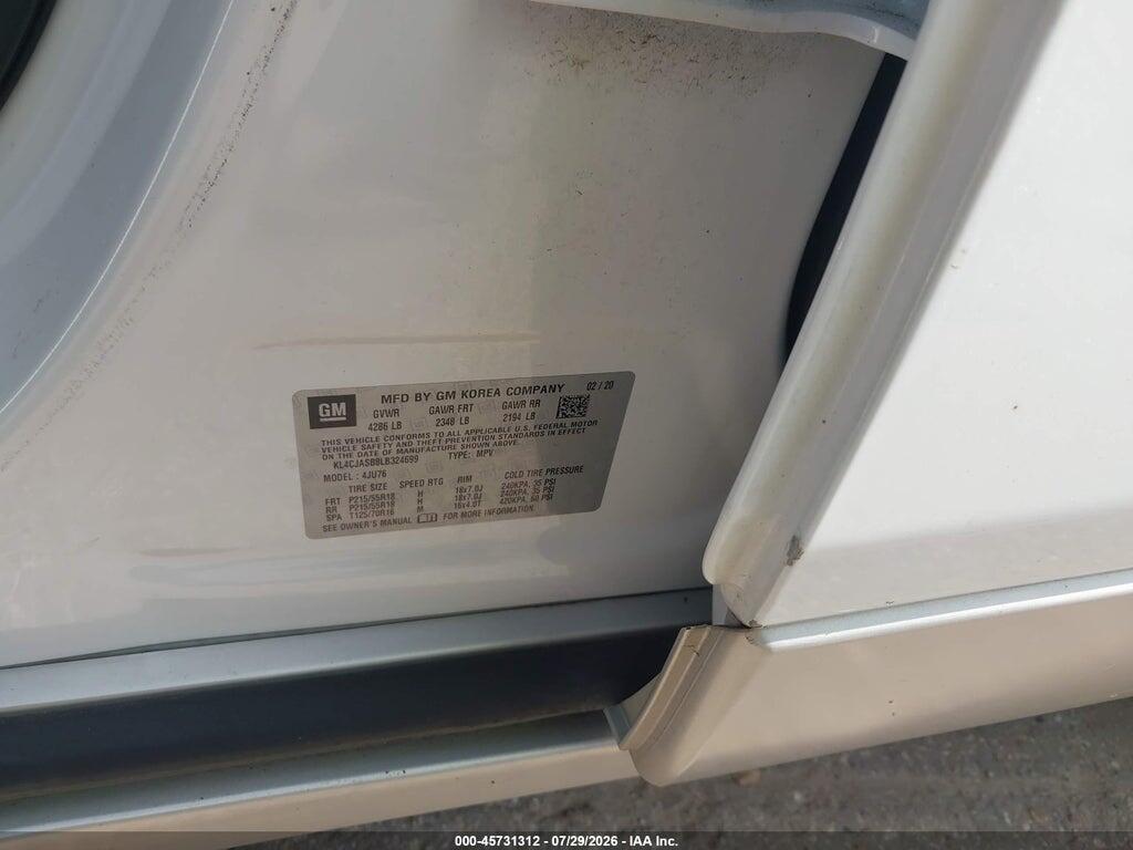 KL4CJASB8LB324699 2020 BUICK ENCORE photo no. 9