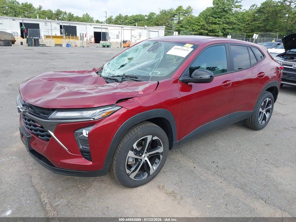 KL77LGEP0SC127155 2025 CHEVROLET TRAX photo no. 2