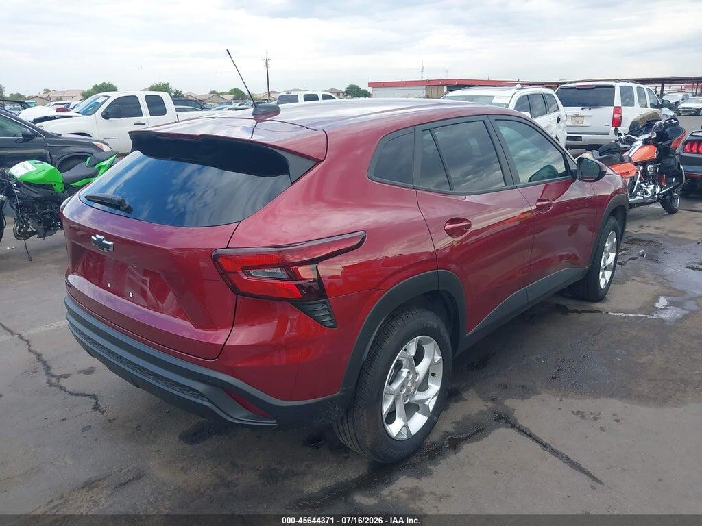 KL77LFEP8SC257694 2025 CHEVROLET TRAX photo no. 4