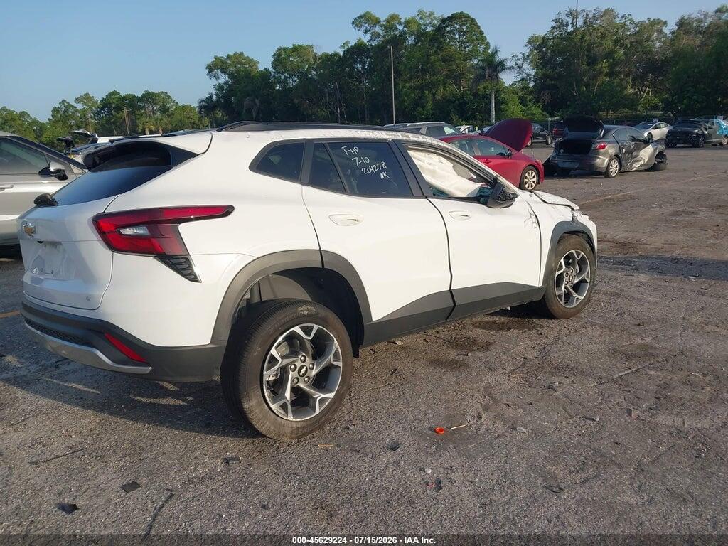KL77LHEPXSC204278 2025 CHEVROLET TRAX photo no. 4