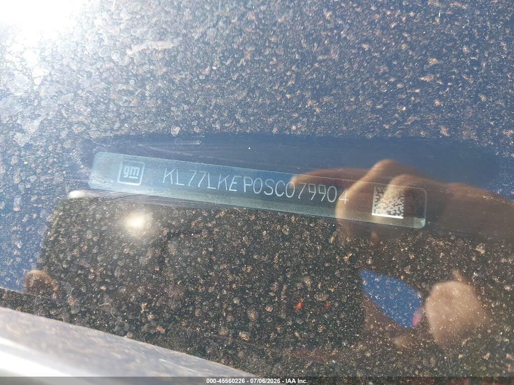 KL77LKEP0SC079904 2025 CHEVROLET TRAX photo no. 9