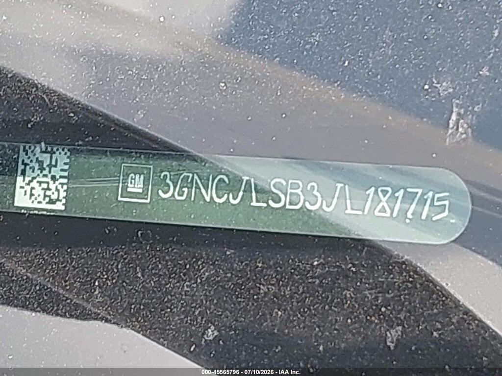 3GNCJLSB3JL181715 2018 CHEVROLET TRAX photo no. 9