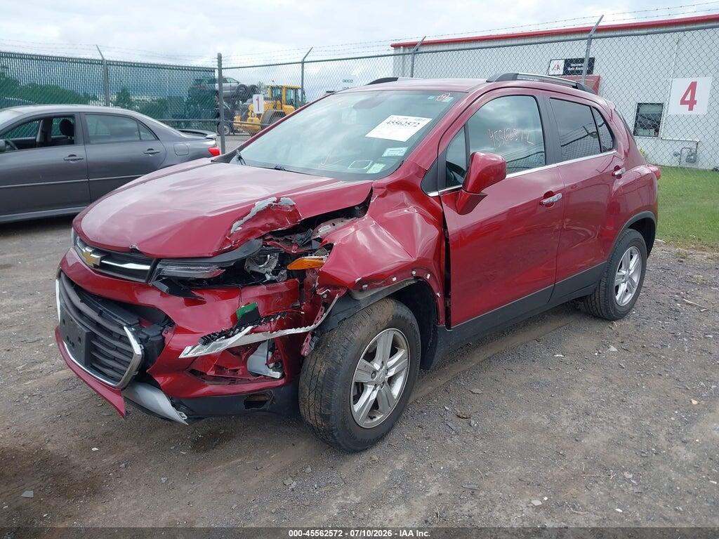 3GNCJPSBXJL283844 2018 CHEVROLET TRAX photo no. 2