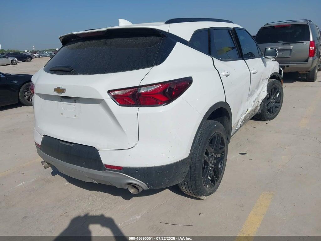 3GNKBDR40NS202263 2022 CHEVROLET BLAZER photo no. 4