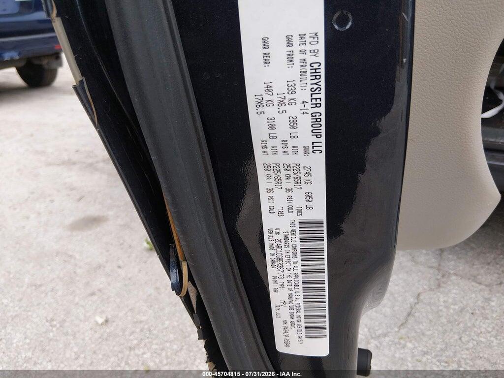 2C4RC1CG8ER367173 2014 CHRYSLER TOWN & COUNTRY photo no. 9