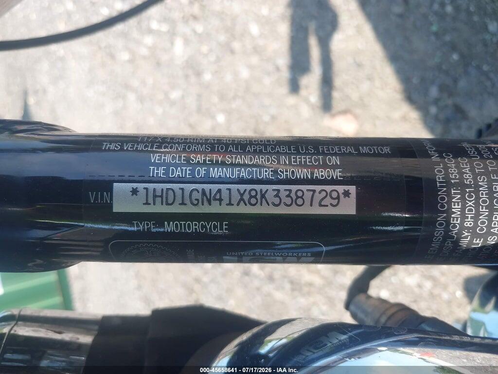 1HD1GN41X8K338729 2008 HARLEY-DAVIDSON FXDL photo no. 10