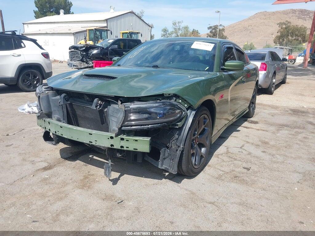 2C3CDXHG2JH221001 2018 DODGE CHARGER photo no. 2