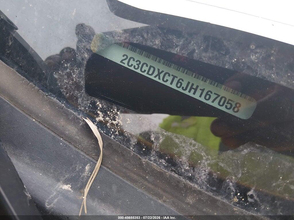 2C3CDXCT6JH167058 2018 DODGE CHARGER photo no. 9