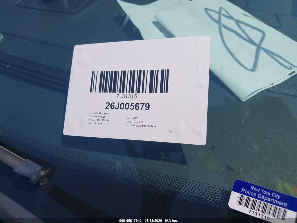 3D4GG57V09T237874 2009 DODGE JOURNEY photo no. 12