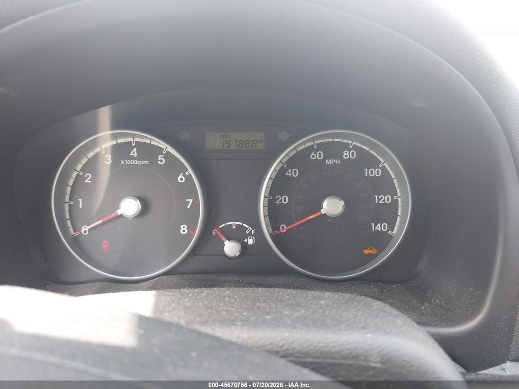 KMHCM3AC3AU168409 2010 HYUNDAI ACCENT photo no. 7