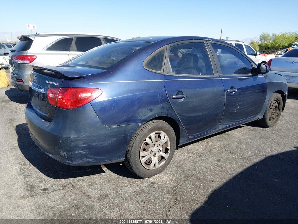 KMHDU4ADXAU142652 2010 HYUNDAI ELANTRA photo no. 4