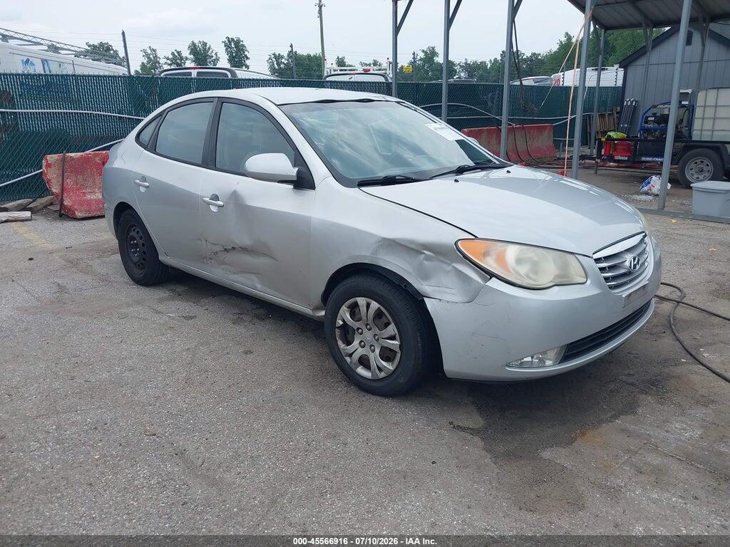 KMHDU4ADXAU168457 2010 HYUNDAI ELANTRA photo no. 1