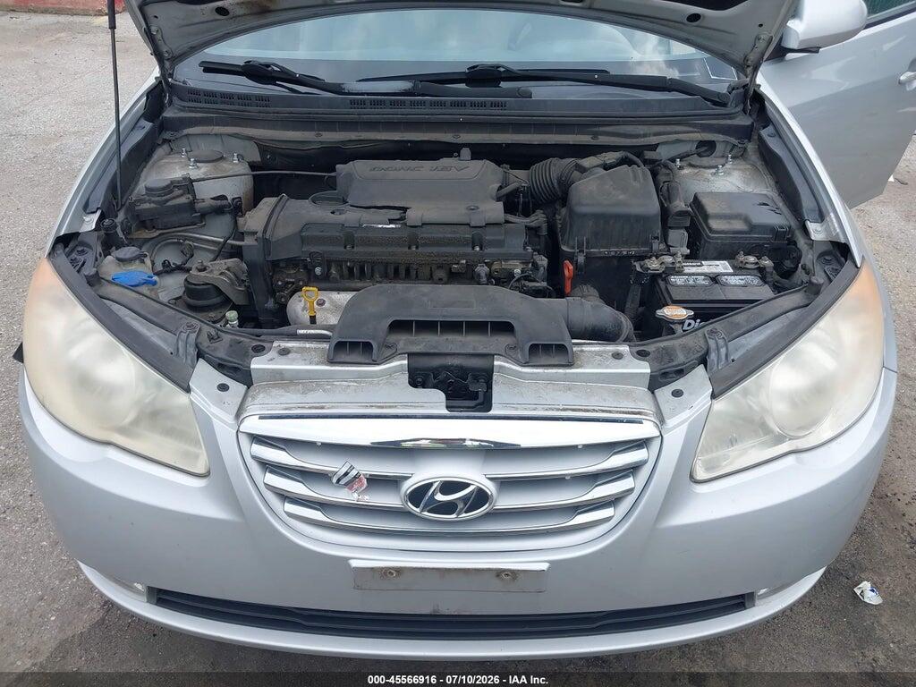KMHDU4ADXAU168457 2010 HYUNDAI ELANTRA photo no. 10