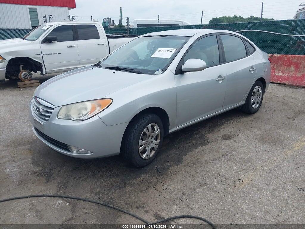 KMHDU4ADXAU168457 2010 HYUNDAI ELANTRA photo no. 2