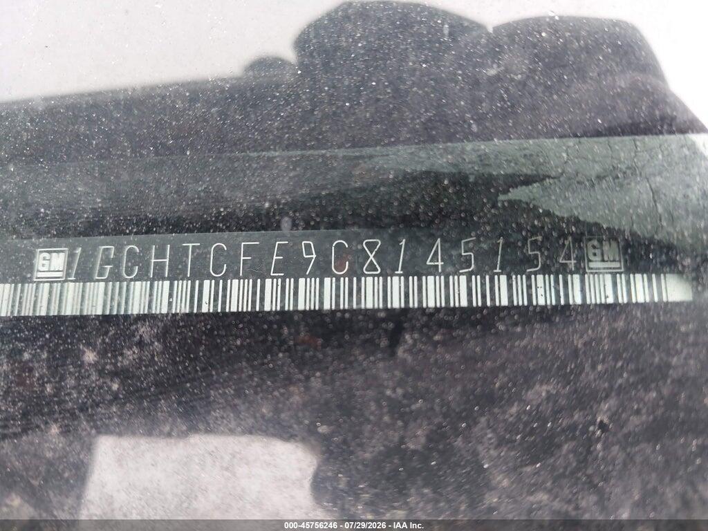 1GCHTCFE9C8145154 2012 CHEVROLET COLORADO photo no. 9