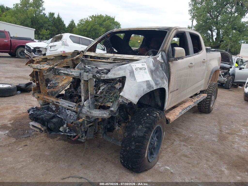 1GCGTEEN9N1121392 2022 CHEVROLET COLORADO photo no. 2