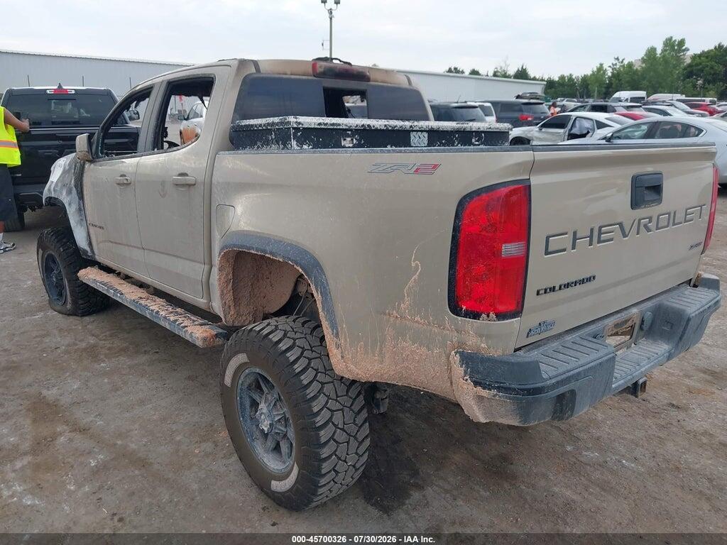 1GCGTEEN9N1121392 2022 CHEVROLET COLORADO photo no. 3