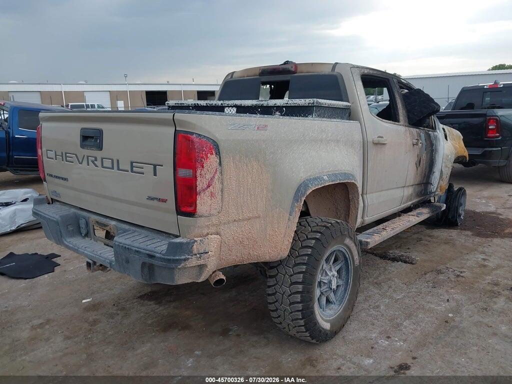 1GCGTEEN9N1121392 2022 CHEVROLET COLORADO photo no. 4