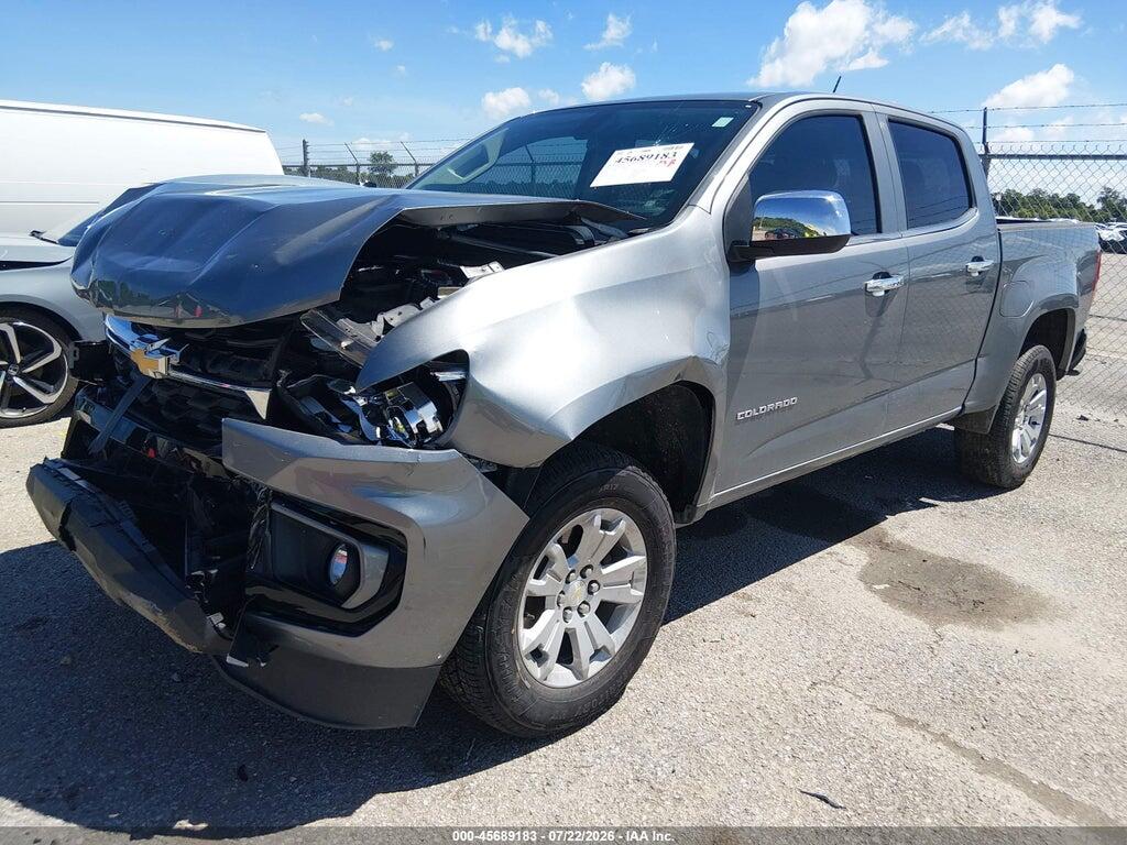 1GCGSCEA5N1299109 2022 CHEVROLET COLORADO photo no. 2