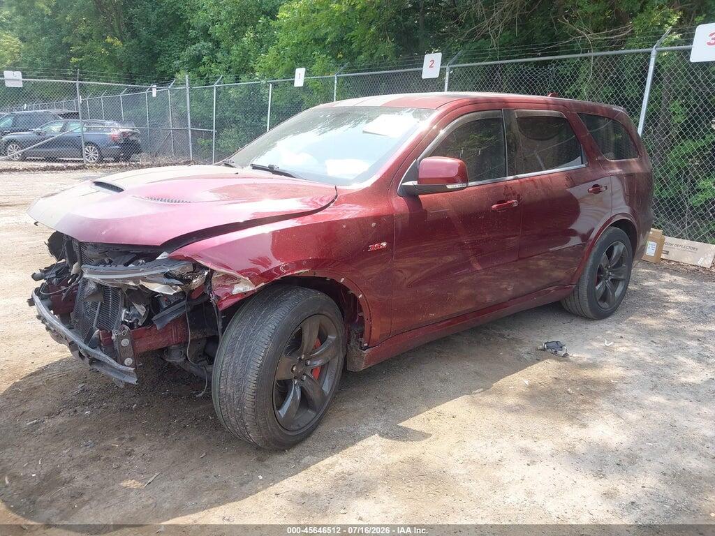 1C4SDJGJ7JC243080 2018 DODGE DURANGO photo no. 2