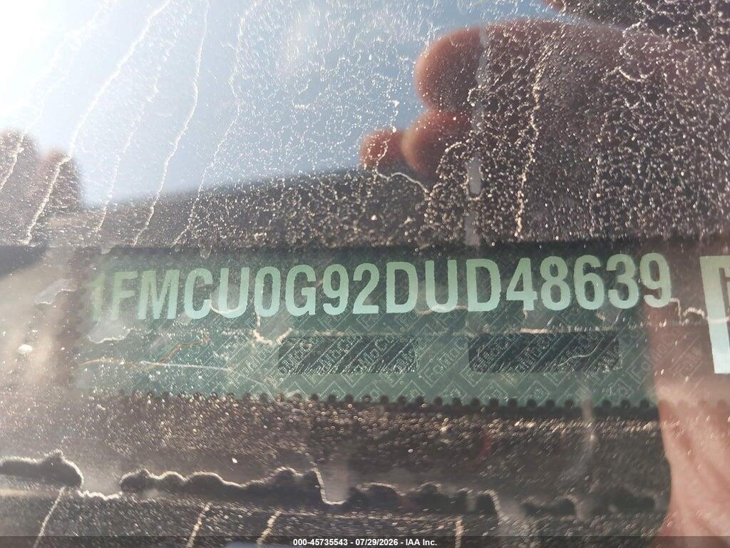 1FMCU0G92DUD48639 2013 FORD ESCAPE photo no. 9