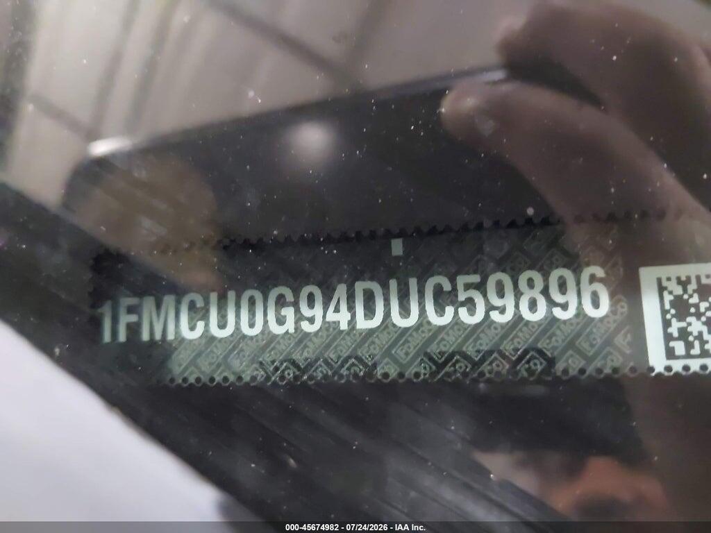 1FMCU0G94DUC59896 2013 FORD ESCAPE photo no. 9
