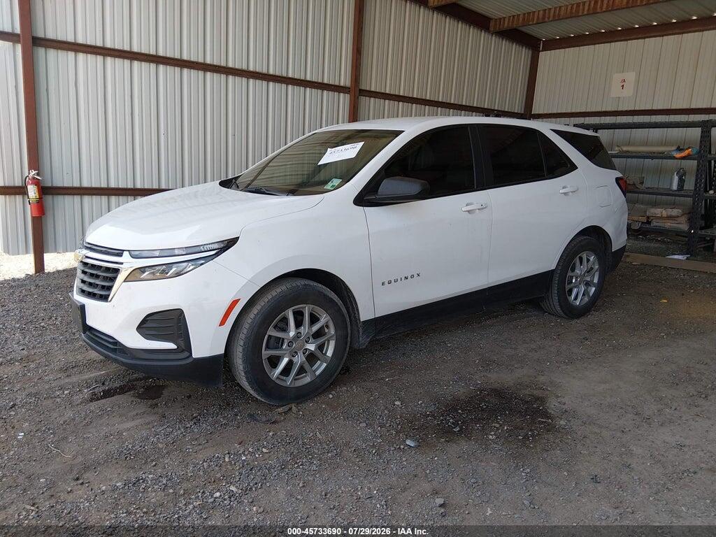 3GNAXHEV3NS214782 2022 CHEVROLET EQUINOX photo no. 2
