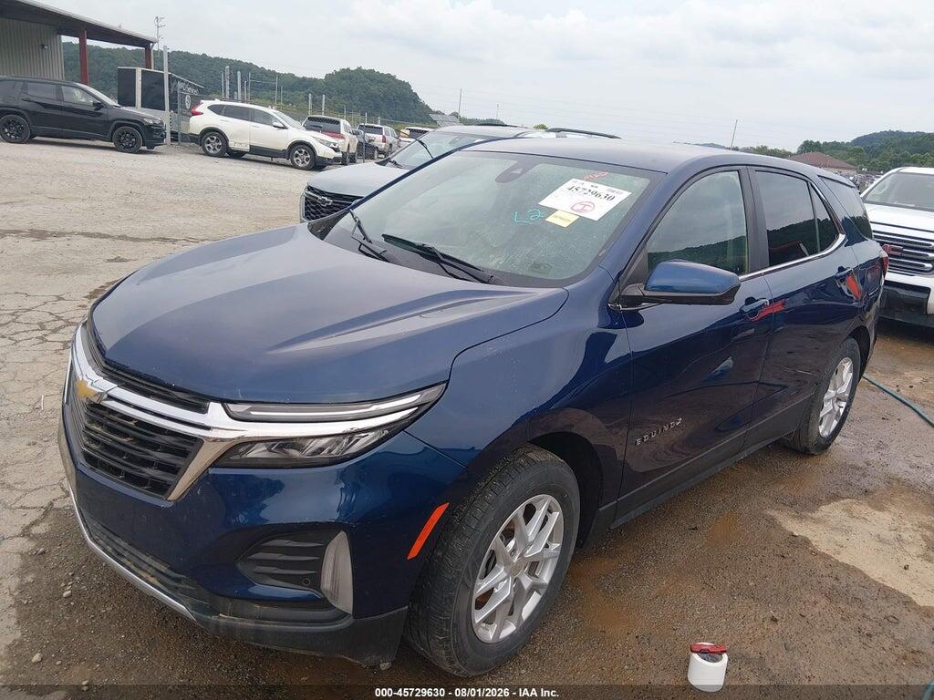 3GNAXUEV3NL222299 2022 CHEVROLET EQUINOX photo no. 2
