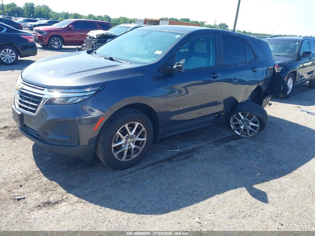 2GNAXSEV1N6114322 2022 CHEVROLET EQUINOX photo no. 2