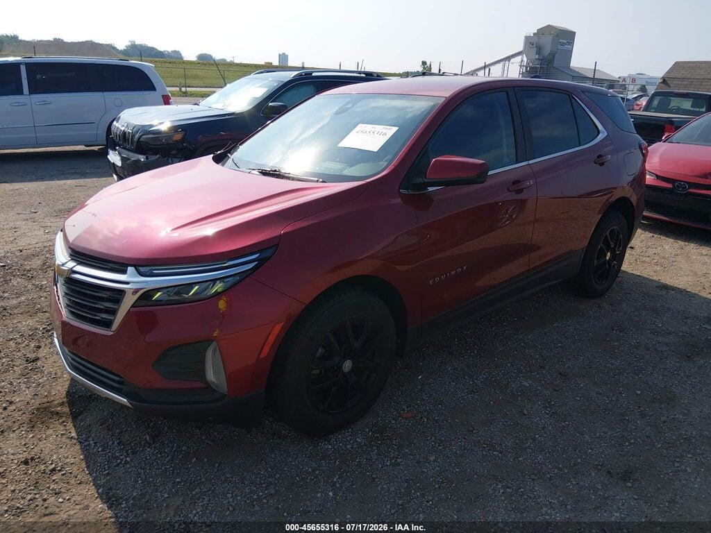 3GNAXUEV5NL226516 2022 CHEVROLET EQUINOX photo no. 2