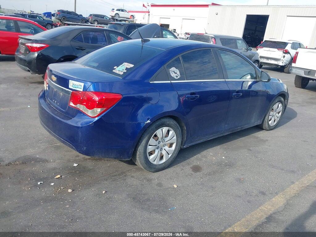 1G1PC5SH7C7182080 2012 CHEVROLET CRUZE photo no. 4