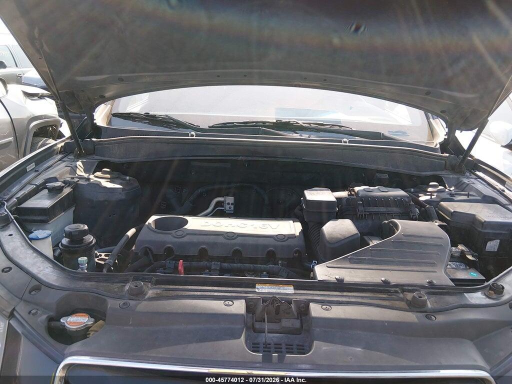 5NMSG3AB6AH346500 2010 HYUNDAI SANTA FE photo no. 10
