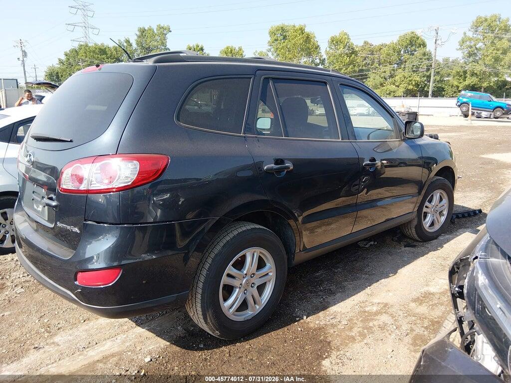 5NMSG3AB6AH346500 2010 HYUNDAI SANTA FE photo no. 4