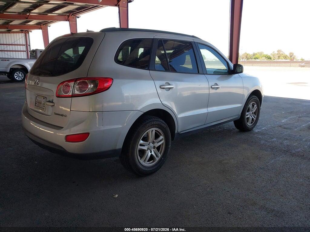 5NMSG3AB5AH335018 2010 HYUNDAI SANTA FE photo no. 4