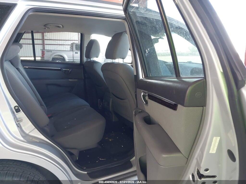 5NMSG3AB5AH335018 2010 HYUNDAI SANTA FE photo no. 8