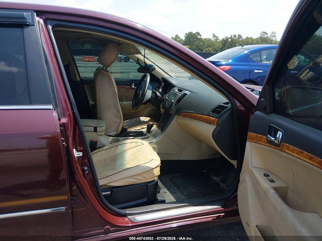 5NPEU4ACXAH613368 2010 HYUNDAI SONATA photo no. 5