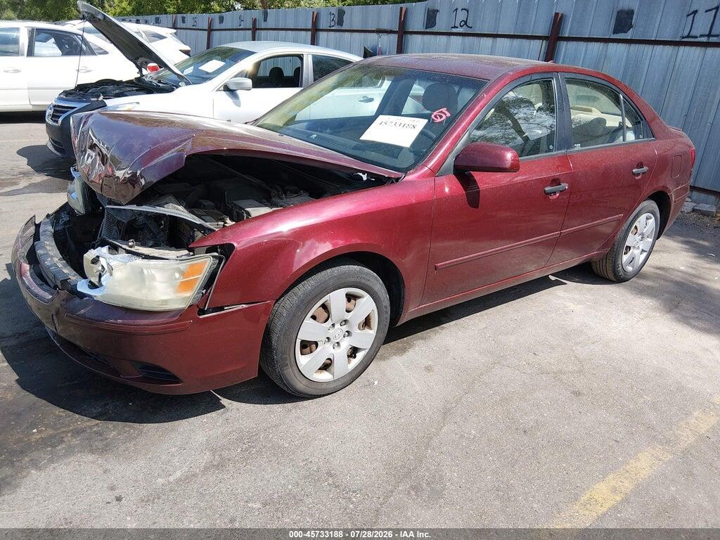 5NPET4AC1AH592364 2010 HYUNDAI SONATA photo no. 2