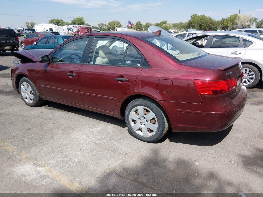 5NPET4AC1AH592364 2010 HYUNDAI SONATA photo no. 3