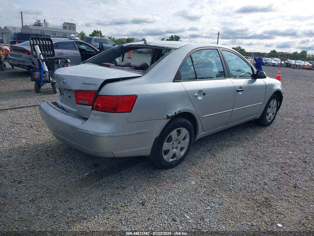 5NPET4AC3AH645503 2010 HYUNDAI SONATA photo no. 4