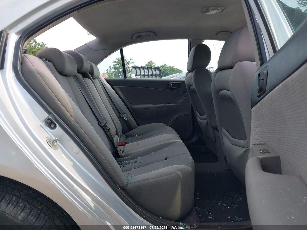 5NPET4AC3AH645503 2010 HYUNDAI SONATA photo no. 8